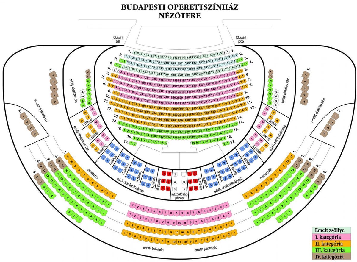 mapa Papp László Budapest sports arena salonie