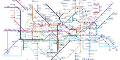 Mapa metra w Budapeszcie