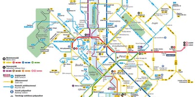 Budapeszt BPC mapie